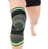 Image of Athletic Compression Support Knee Sleeve with Adjustable Strap