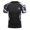 Image of Cross Road Compression T-Shirt