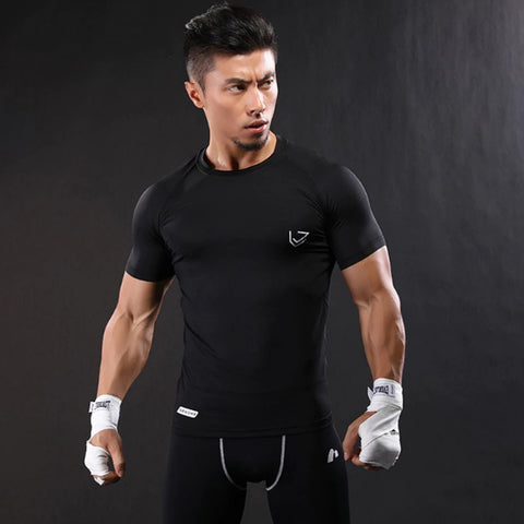 Compression Short Sleeve Workout Shirt